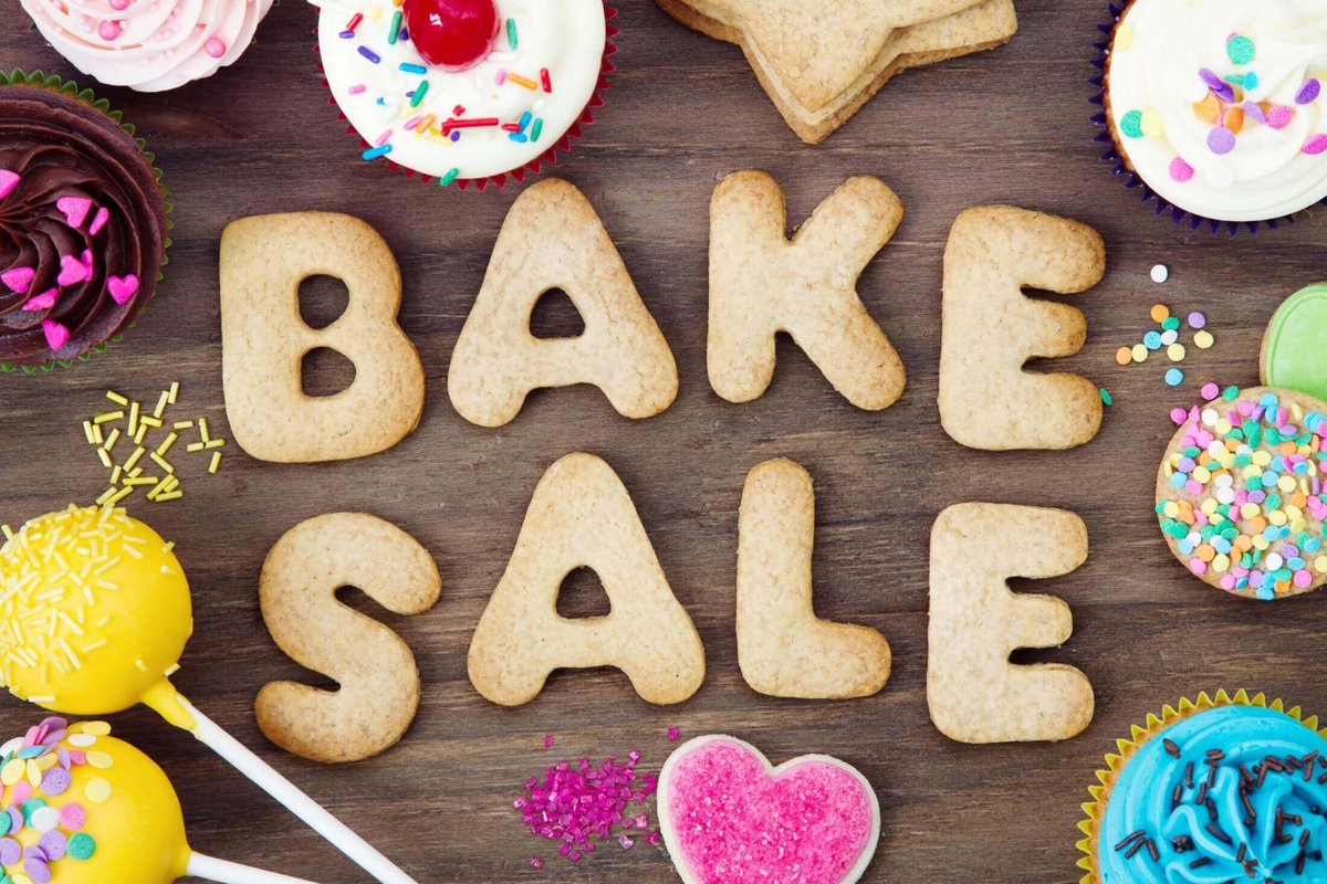 HelloRidgewood's tweet photo. Our student librarians will be holding a bake sale next to the dining hall at lunchtime tomorrow, everything will be £1 to raise money for the library. https://t.co/5dnqonADLh