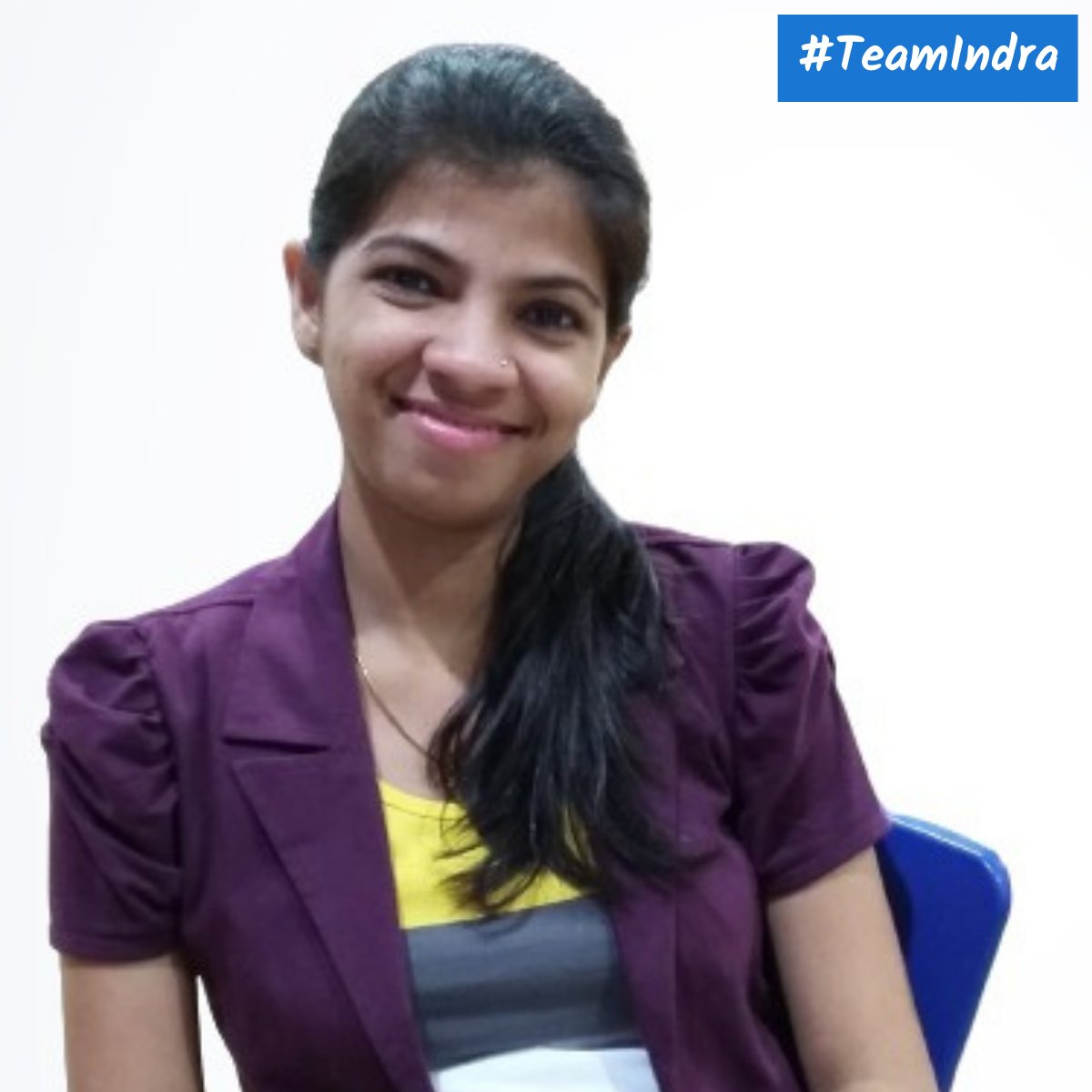 Meet Shradha Mhatre, Accountant at Indra. She works with the accounts team in managing company finance. 

#TeamIndra