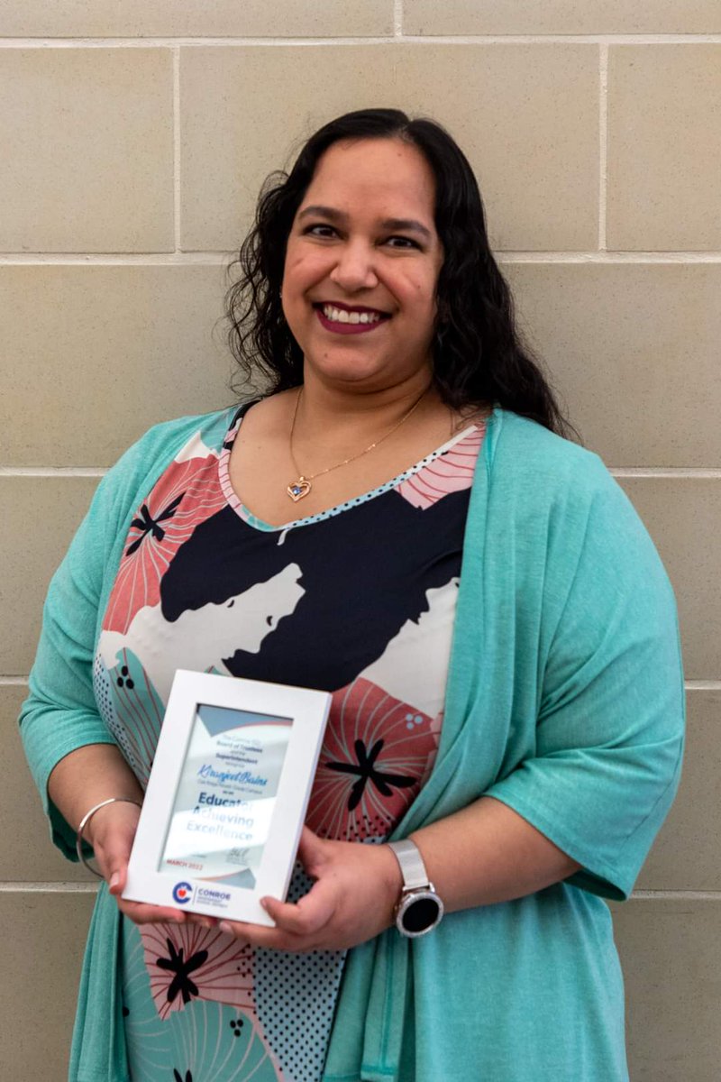 KKaur302's tweet photo. It is a true honor to be recognized as an Educator Achieving Excellence and receive the Ambassador Award. My students and team members were with me when the district surprised me during class!
@ConroeISD
@OakRidgeHS9

https://t.co/eXRg1ErqYJ https://t.co/tZh9bWh73W