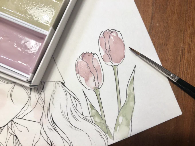 絵墨淡とても良い 