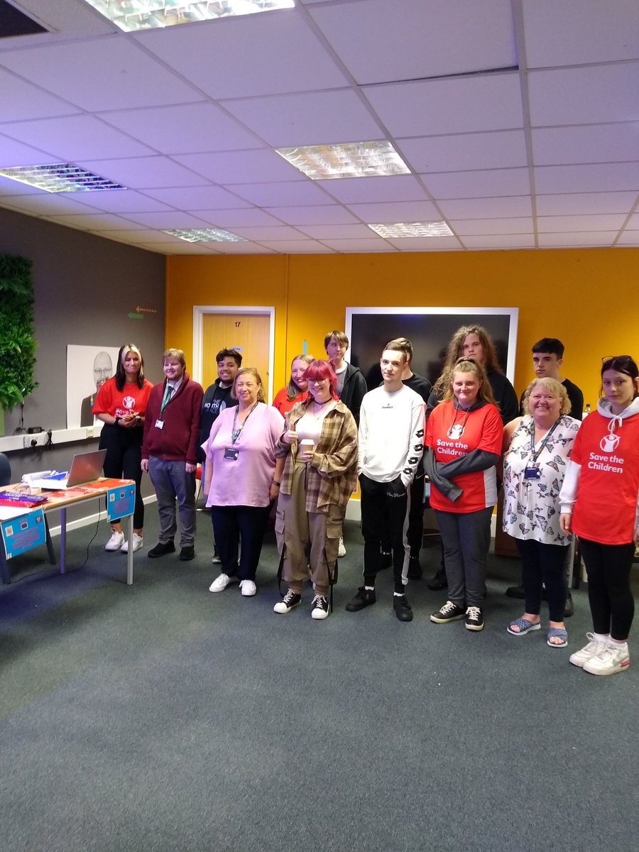 Some fantastic activities at today's coffee morning run by <a href="/BridgendCollege/">Coleg Penybont | Bridgend College</a> BTEC Level 1 and OCR Level 2 Business learners. Great job raising money for Save the Children.