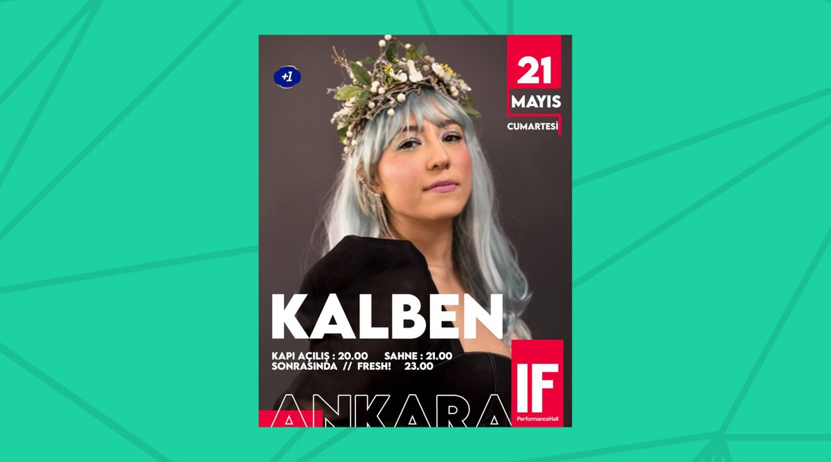 “Kalben” konseri Ankara’da! <a href="/IFPerformance/">IF PERFORMANCE HALL</a>  desteğiyle RT'leyen 2 üniversiteliye çift kişilik bilet hediye! Detaylar: bit.ly/39Aq1DI
