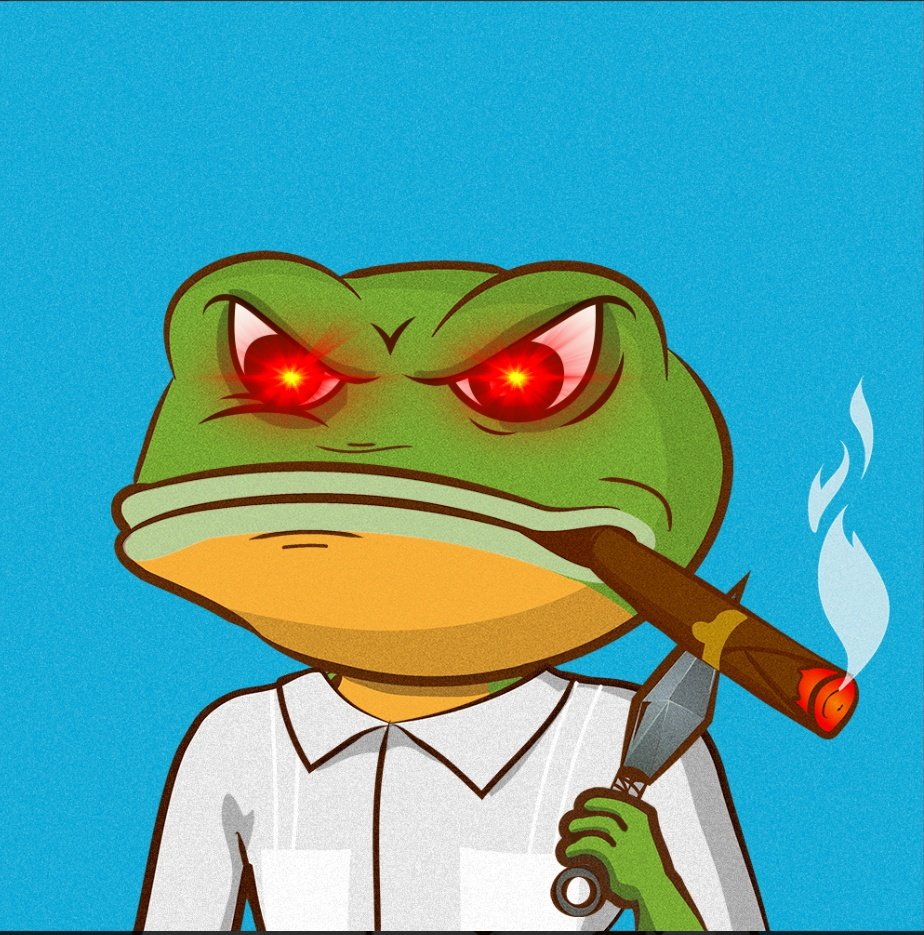 Ayomido6's tweet photo. Frogs 🐸 @ThePlagueNFT morning roll call reply with your frog 🐸 I go first,
Remember to follow all frogs in the comments section 🐸 please follow all frogs our commander and captain @A_Pons_Asinorum would also follow as many as possible let's get this done 🐸🐸🐸🐸 f https://t.co/U3nb6HzHiL