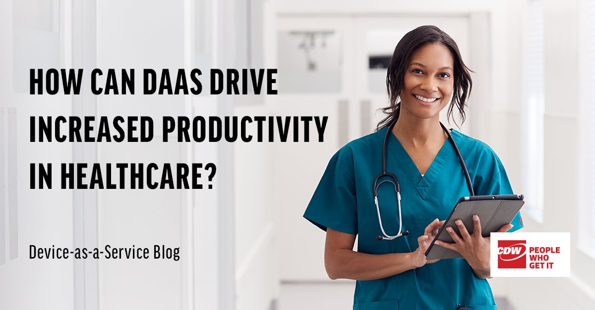 CDW_UK's tweet photo. What does Device-as-a-Service mean to Healthcare?
#DeviceAsAService (DaaS) means medical teams can benefit from the more flexible provision of IT equipment such as desktops, laptops and other mobile devices.
Read the full blog:https://t.co/BqJBi6Vuwq
#DaaS #Healthcare #NHS https://t.co/mHYi7JRhjb