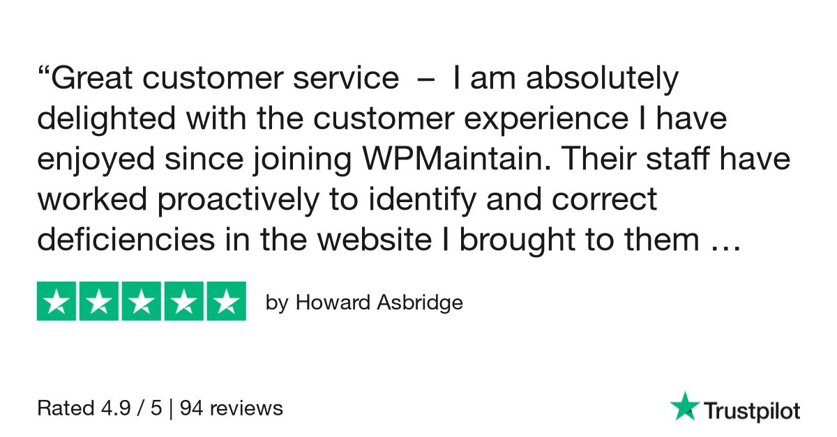 wpmaintain's tweet photo. Another happy customer, this time with a complex e-commerce website. We love working on #WooCommerce websites the most! https://t.co/TPPThJ65RA