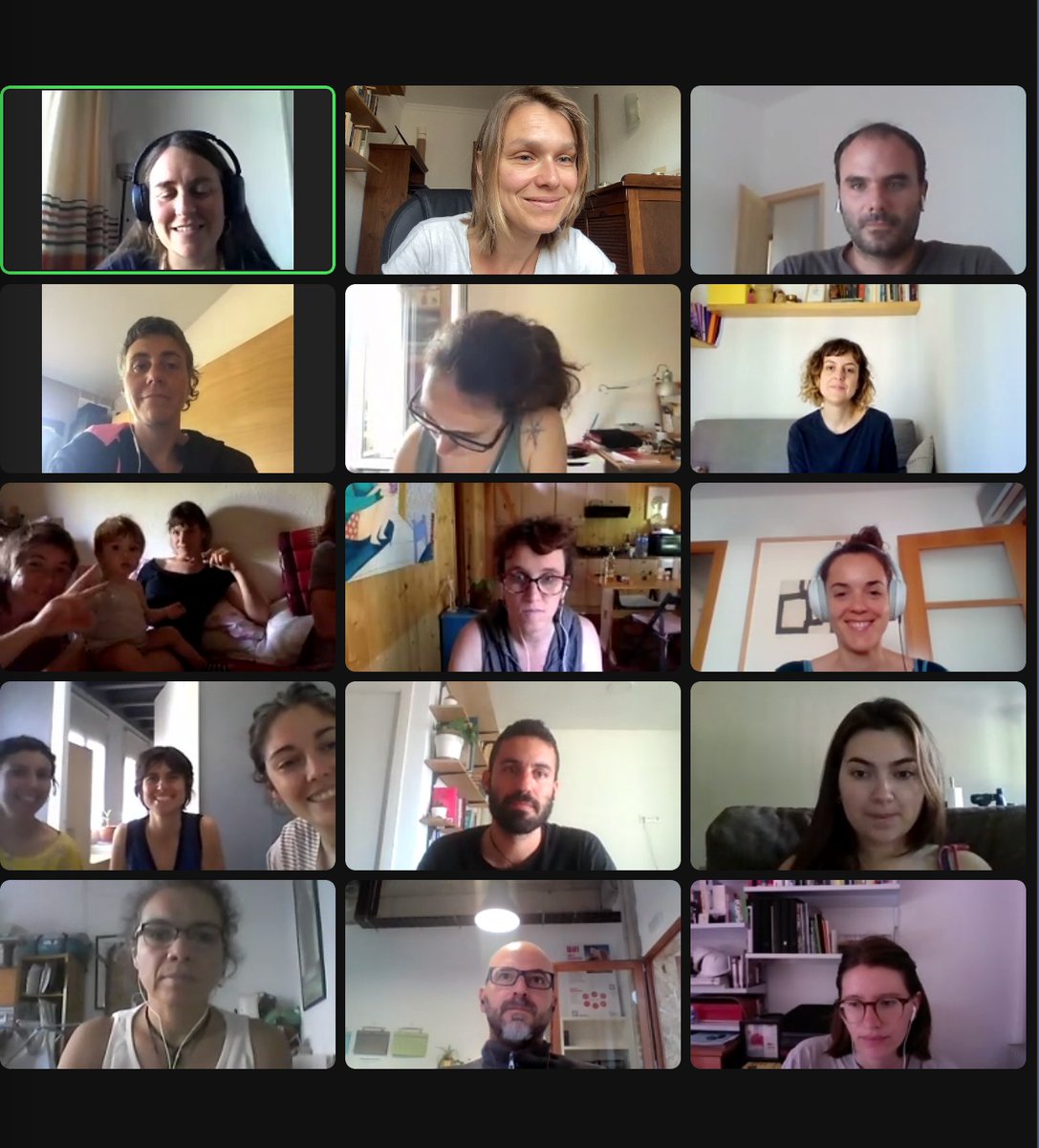 esberla_coop's tweet photo. 💚 Moltes gràcies a totes les participants de la xerrada "Com incorporar l'Ecofeminisme a la meva organització" del projecte #MovemFitxa
✨ Ens ha encantat compartir amb vosaltres els reptes que tenim per endavant.
🌳 Molt aviat presentarem la nostra guia d'autodiagnòstic. https://t.co/keUjtSM7Jz