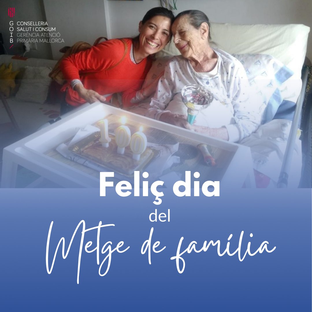 Ser metge de família és acompanyar i tenir cura de la salut de les persones al llarg de totes les etapes de vida 🤲❤️#apalteucostat

Avui celebrem el #DiaInternacionalMedicoFamilia 👩‍⚕️👨‍⚕️<a href="/salutGOIB/">Conselleria de Salut</a> <a href="/ibsalut/">Servei de Salut de les Illes Balears (IB-SALUT)</a>