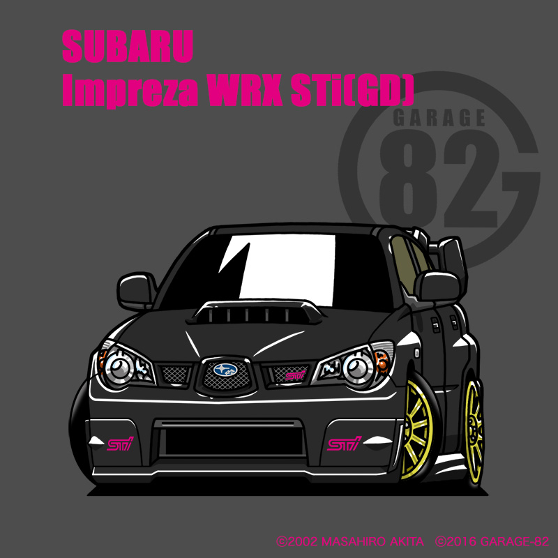 スバルインプレッサイラスト スバル インプレッサ Wrx Stiイラスト画像とPSDフリー素材透過の