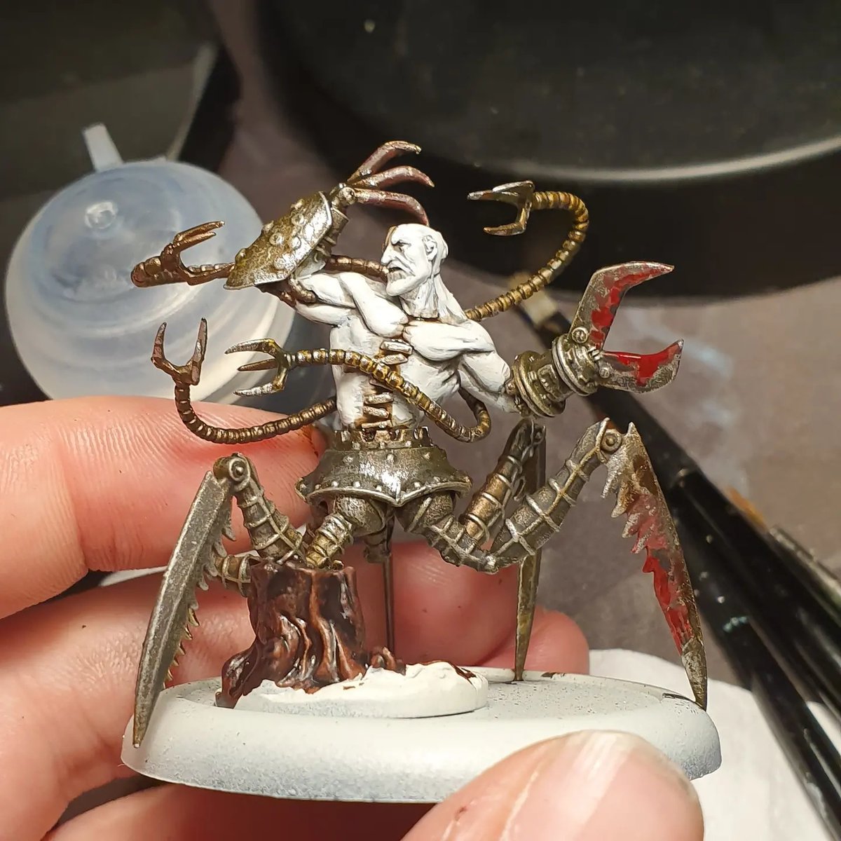 wallisa2011's tweet image. I dont really post my painting onto my Twitter too much but here is one of my faves #malifaux