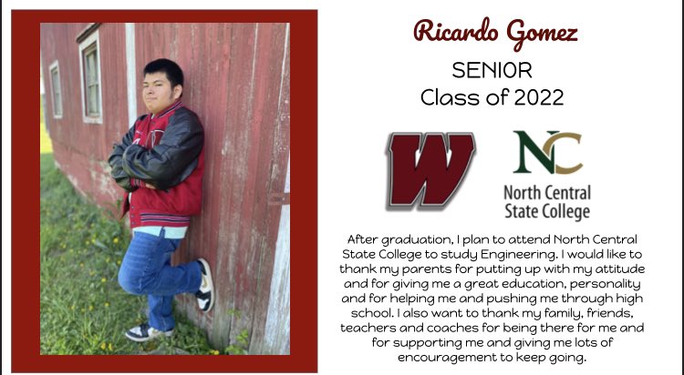 WillardFlashes's tweet photo. 🎓⚡️Senior Spotlight - Congratulations and Good Luck 🎓⚡️ #foreveraflash https://t.co/RZCrjLKYOS