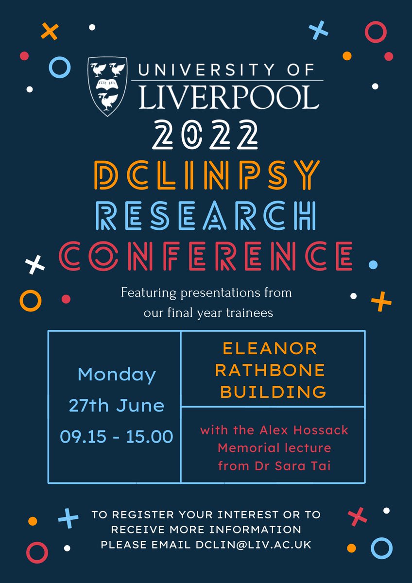 DClinPsych Liverpool tweet media