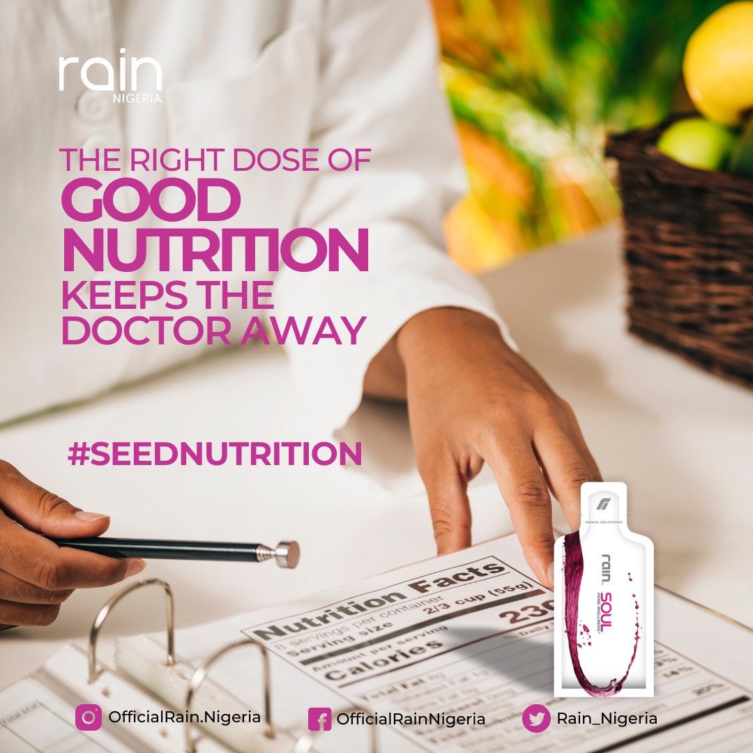 seedsciencenut's tweet photo. Have you heard the phrase, 'Let thy food be thy medicine and medicine be thy food'? 
#SeedNutrition is one of such foods, because it is wholesome and nutrient packed by nature to deliver health to your body.

Are you game?

#RainSoul
#RainNigeria
#RainInt
Dei Dei
Okada
Arise TV https://t.co/vmCLIJDaZV