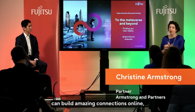 jgago's tweet photo. Making the #metaverse work in the workplace is challenging; we need to consider how we can use it to build empathy and connections. 

During #FujitsuEDE, Christine Armstrong challenged leaders to think about the actual problems the #metaverse can solve: https://t.co/rCIFSyPwTL https://t.co/a53i9Jhqfo