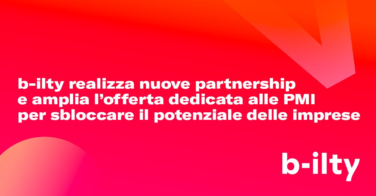 illimitybank's tweet photo. L’Ecosistema Open dei partner di #bilty cresce! Con @helvetia_it; @ItalianaAssicu1; @ZucchettiSpa e @microsoftitalia b-ilty semplifica la vita degli imprenditori, offrendo un ambiente in cui le aziende possono scegliere i servizi che meglio rispondono alle loro esigenze. https://t.co/QAKEvzUkDW