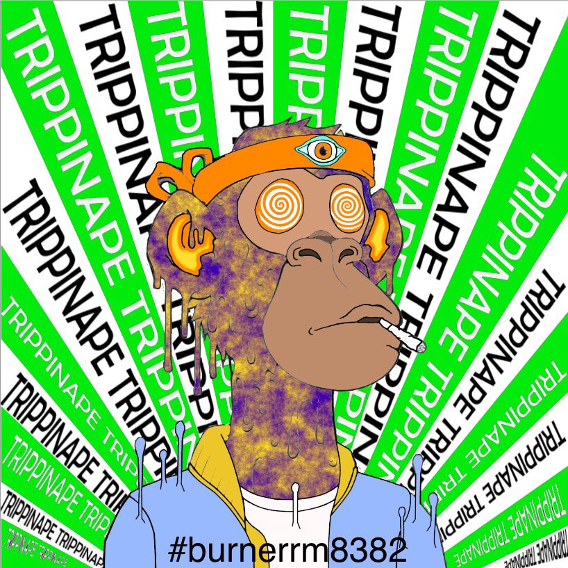 SmokeeBiggie's tweet image. We can’t STOP and we WONT STOP ! LONG LIVE THE TRIBE ! @trippinapes I see you, do you see me ? @KulbikC @fenrusgmi @JPEGASUS69 #TrippinApeNFT #APE #doyouseemenow I’m staying grinding for this community!