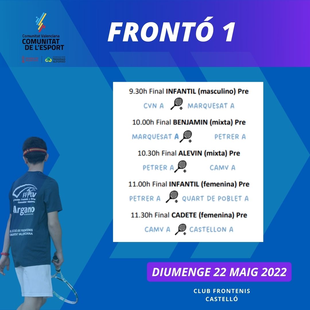FFPCV's tweet photo. 🏆 FINALS AUTONÒMIQUES JECV
⚾️🥎 👧🧒

📅 Diumenge 22 a partir de les 09:30
📍 @FrontCastellon 
 
Els finalistes dels JECV de la temporada 21-22 juguen a Castelló en busca del trofeu més important de la temporada.

No t'ho perdes 😎 https://t.co/6EOFMkBvmq
