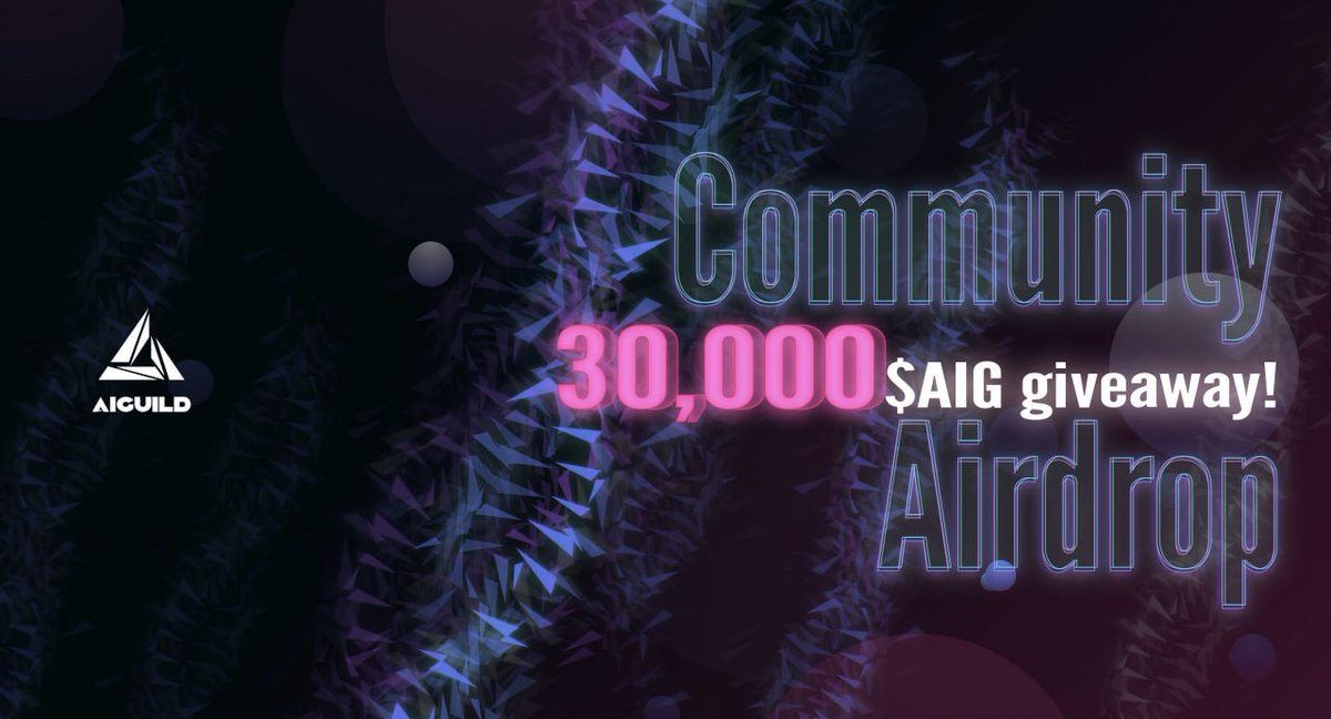 airdropblogs's tweet photo. #Airdrop: AiGuild (AIG)
Prize Pool: 30,000 AIG ≈($48,900)
Reward: 6 AIG ≈($9.78
Winners: 5,000 random users

Airdrop Link: https://t.co/wW2FOfnKUD

- Follow @aiguild_dao
- Distribution date: 1 week after airdrop ends

Website: https://t.co/qUL6Wk309V https://t.co/HrdtCc6ngi