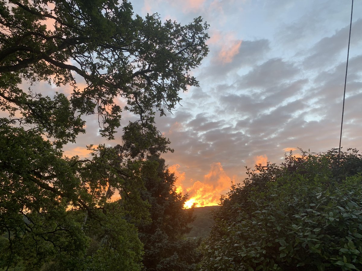 Fiery #sunset #mayskies #weather #mayevening2022