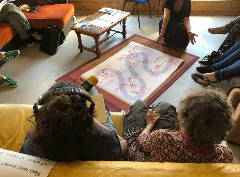 Bourges en commun avec l'<a href="/ANCTerritoires/">Agence nationale de la cohésion des territoires</a> - acte 2 ! 

7 ateliers avec les habitant-es, 1 atelier avec les services, et 1 visite des marais berruyers, le tout pour co-construire des propositions citoyennes pour le projet culturel de la ville. Affaire à suivre...