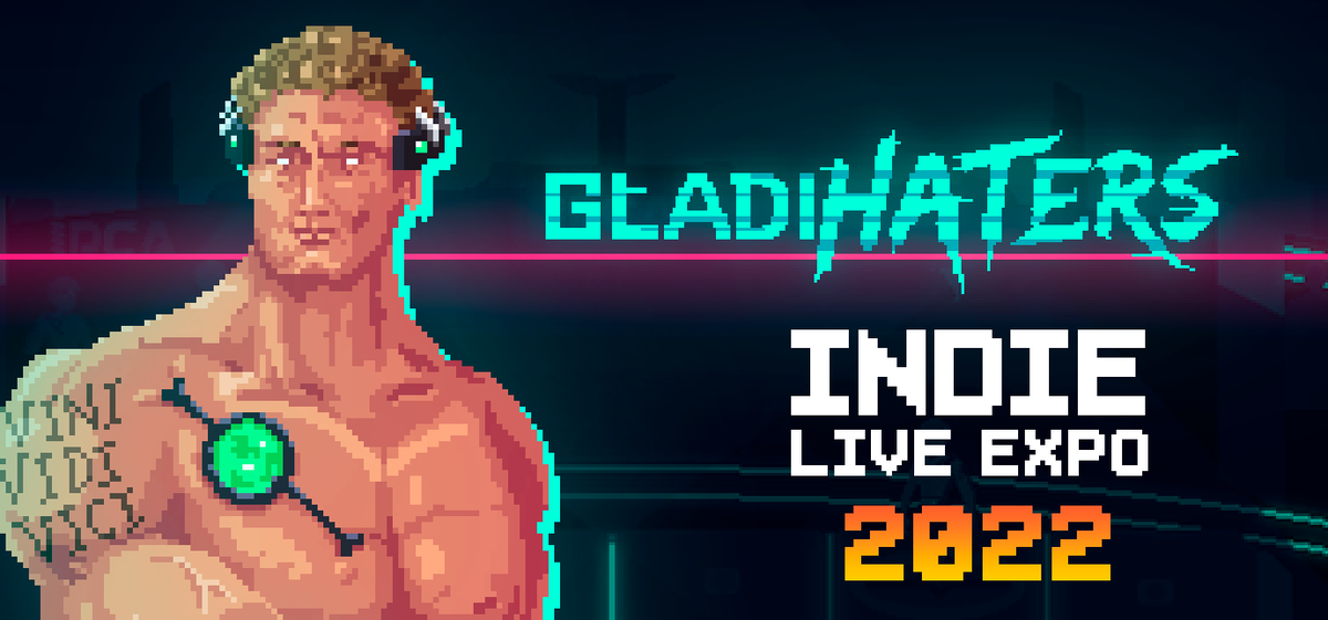 2 days left until the <a href="/INDIELiveExpo/">アド美｜INDIE Live Expo 公式（インディーライブエキスポ）</a> event starts🎉! Who is also very excited to see thousands of new games🎮?! Gladihaters will be shown on 22 May! Live streaming on youtube! 🎥

#INDIELiveExpo <a href="/INDIELiveExpoEN/">INDIELiveExpo Official EN</a> #indiegames #pixelgame #2dgame #cyberpunk #gaming