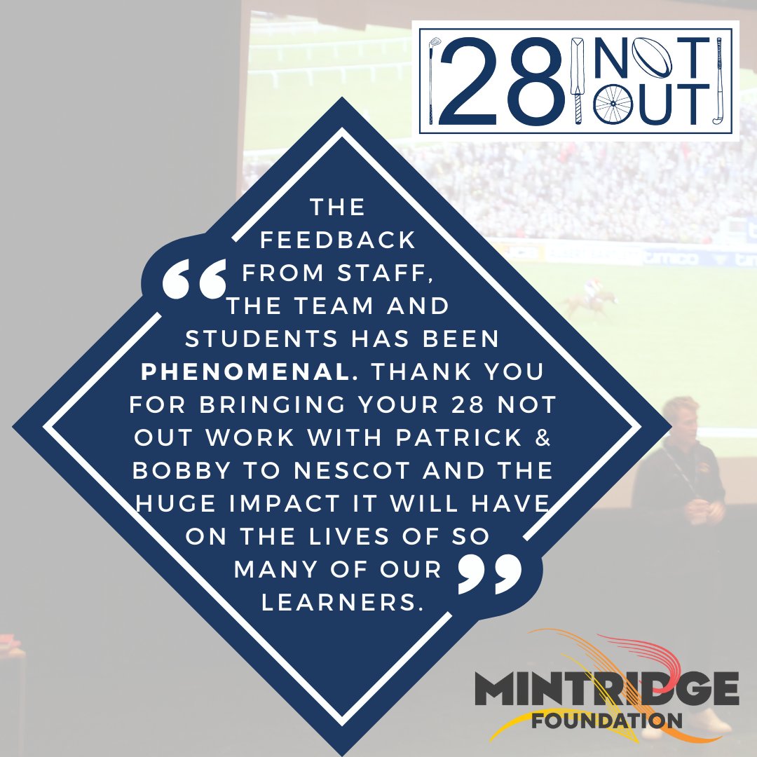 MintridgeFDN's tweet photo. IMPACT. 

#28NotOut 
#ForMaxy https://t.co/NDQDQP9nyT