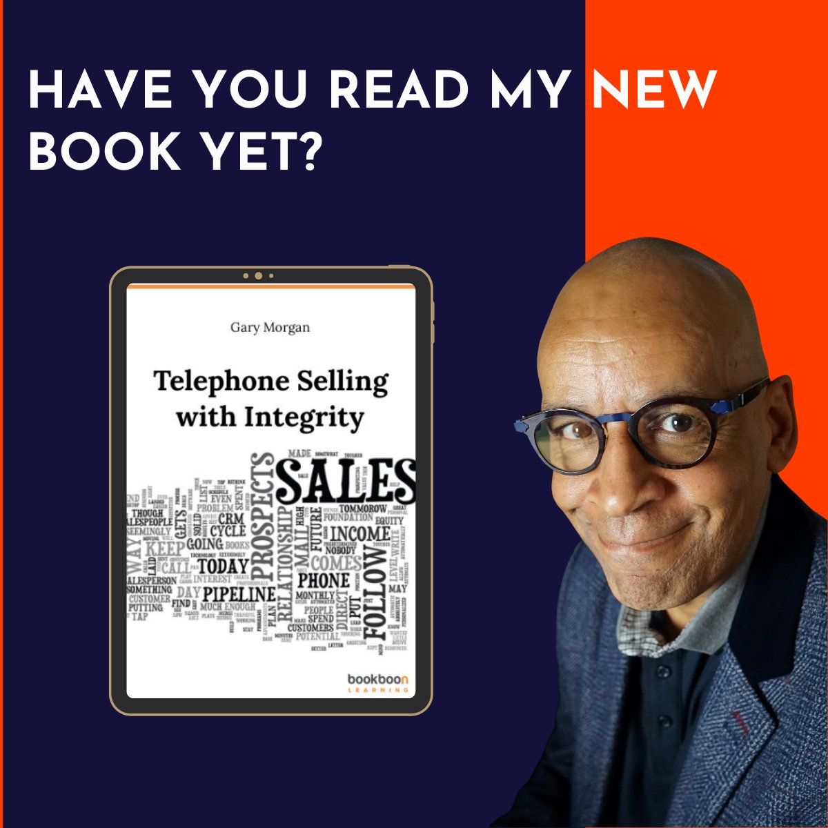 I am pleased to announce that my new e-book "Telephone Selling with Integrity" is now available to purchase from Bookboon.

bookboon.com/en/telephone-s…