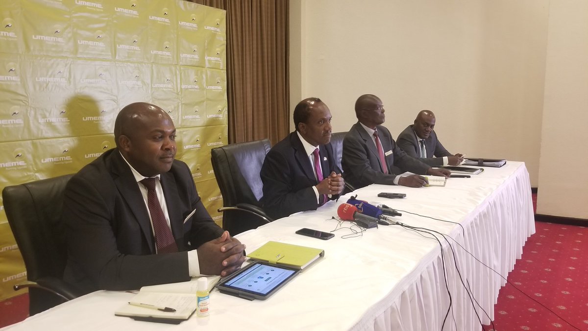 Dizzol's tweet photo. Umeme ordinary shareholders to get a dividend of 54sh, after posting a profit of approx UGx 88 Billion in 2021.
The C/M umeme Patrick Bitature attributes the good performance to improved efficiency.#umeme #patrickbitature https://t.co/Qq1YcmeEaF