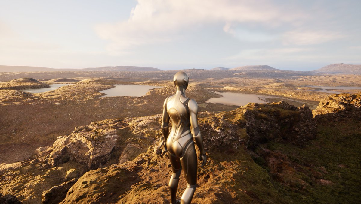 Anchry's tweet photo. Starting a new environment study today inspired by my home country, should be a fun little learning experience in #UE5
#leveldesign #environmentart #Iceland #lavafields #indiedev #gamedev #megascans https://t.co/ToTNL6Extc