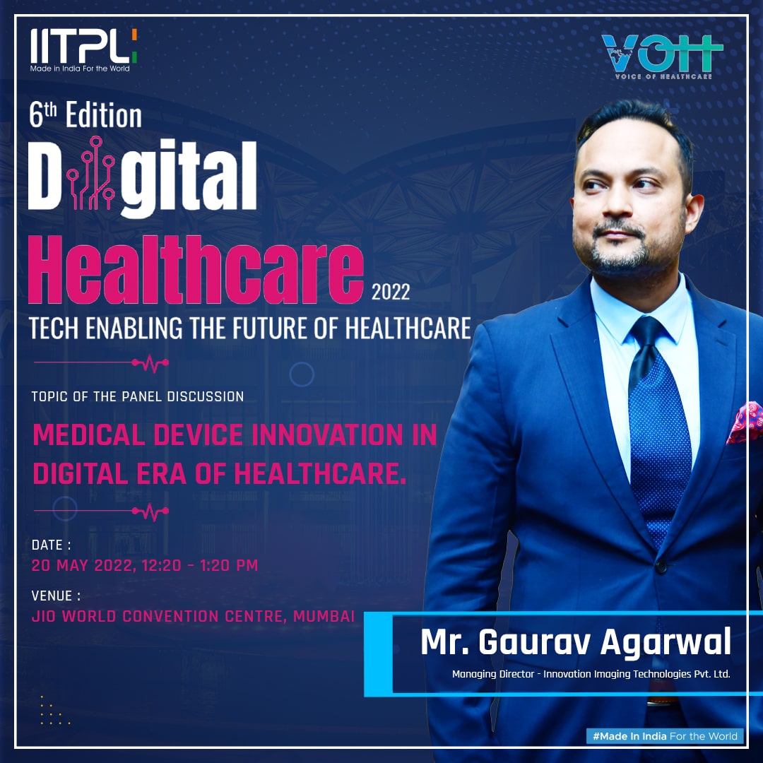IITPLPinnacle's tweet photo. Join us tomorrow to hear Mr. @gaurav2agarwal, MD -#IITPL at the 𝟔𝐭𝐡 𝐕𝐎𝐇 𝐈𝐧𝐭𝐞𝐫𝐧𝐚𝐭𝐢𝐨𝐧𝐚𝐥 𝐂𝐨𝐧𝐟𝐞𝐫𝐞𝐧𝐜𝐞 #𝐃𝐢𝐠𝐢𝐭𝐚𝐥 #𝐇𝐞𝐚𝐥𝐭𝐡𝐜𝐚𝐫𝐞 𝟐𝟎𝟐𝟐.
Register here: https://t.co/ShrBPiLwyH 

#medicaldevice #pinnacleagile #innvolution #medicalequipment https://t.co/lA74qN1R9l