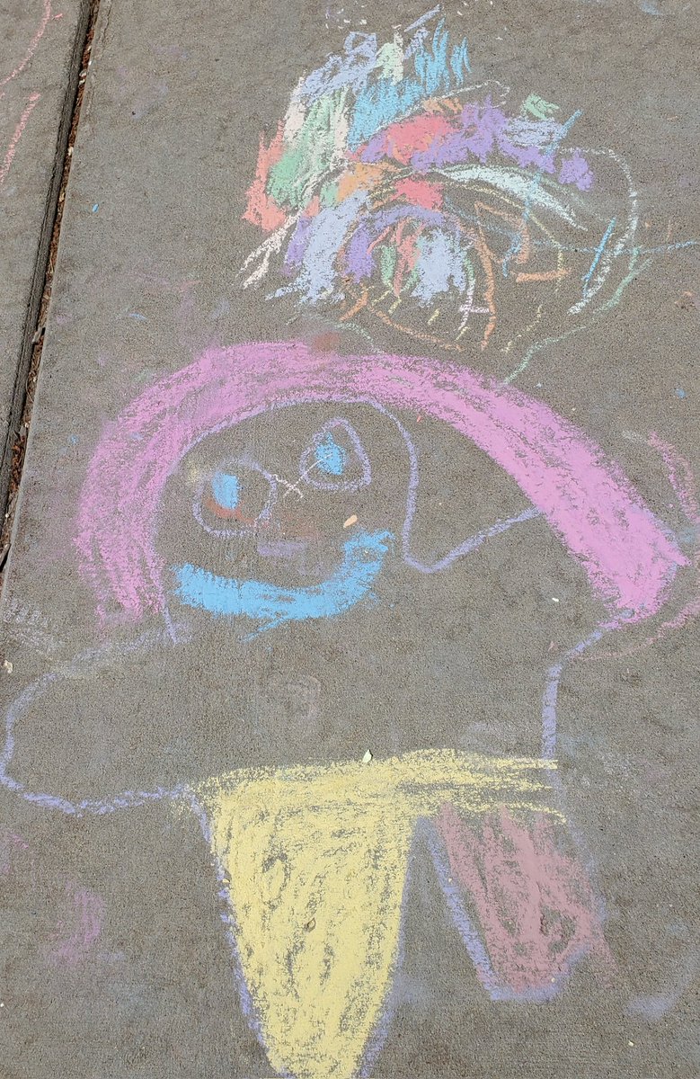 ErvingY5's tweet photo. On school sidewalks across America there are indicators that it is SPRING! https://t.co/egW5mVLW8x