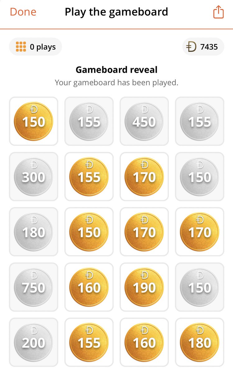 tomislavbatev's tweet photo. Had 11 game board plays so decided to put @Vitality_SA "randomness" to the test. There are 4 tiles worth 200+ points and 16 worth less. My chances of choosing only tiles worth less than 200 with 11 picks was 2.6%. Coincidence? I think not https://t.co/brvc8DwTzq