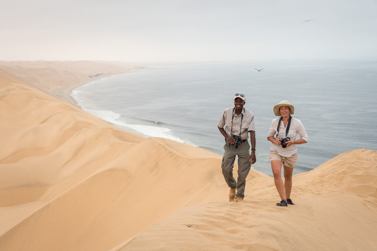 Tourism_Board's tweet photo. RECOMMENDED | A guided tour by an experience tour guide is recommended whenever you visit #Namibia. This because local tour guides have the experience and knowledge about the local fauna and flora.
#visitnamibia #guidedtour #NamibiaNOW #thisisnamibia https://t.co/PjSk1KM0Es