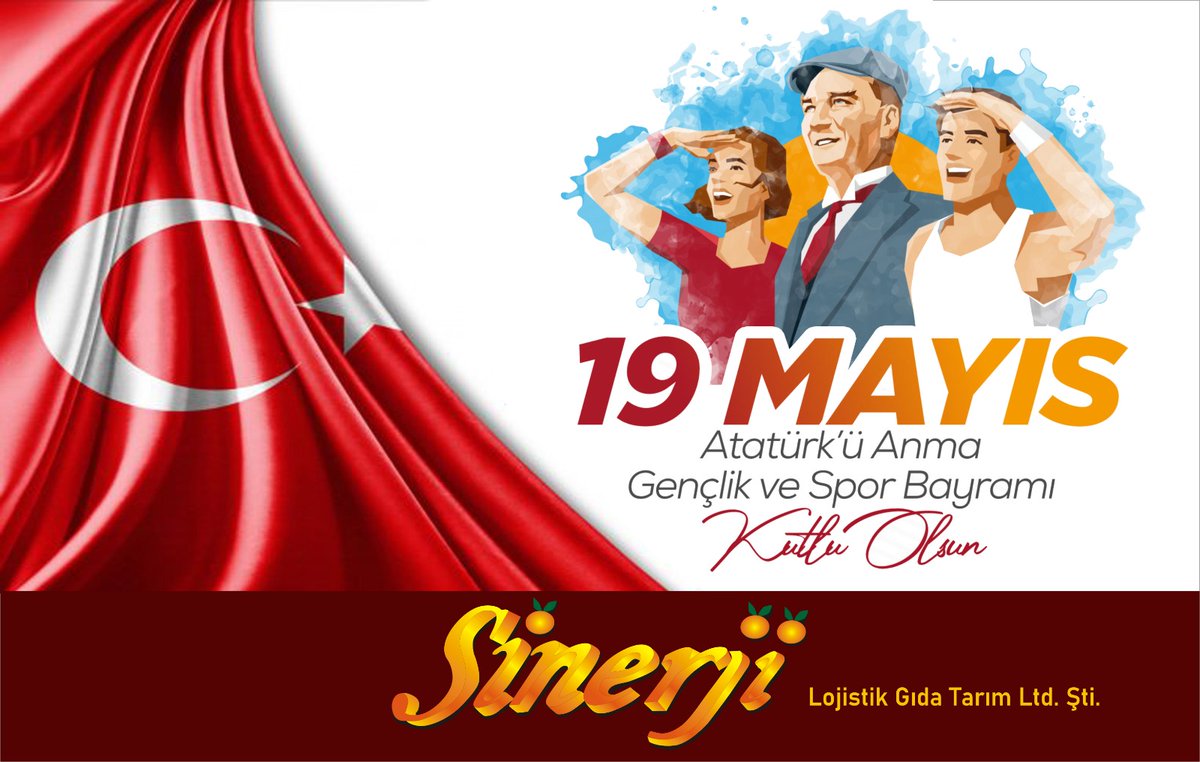 sinerjifresh's tweet photo. Gelecek Gençlerimizindir. 
#19MAYIS #19Mayis1919 @Berdanber #sinerji #GenclikVeSporBayramı https://t.co/mJ4AUnvGHU