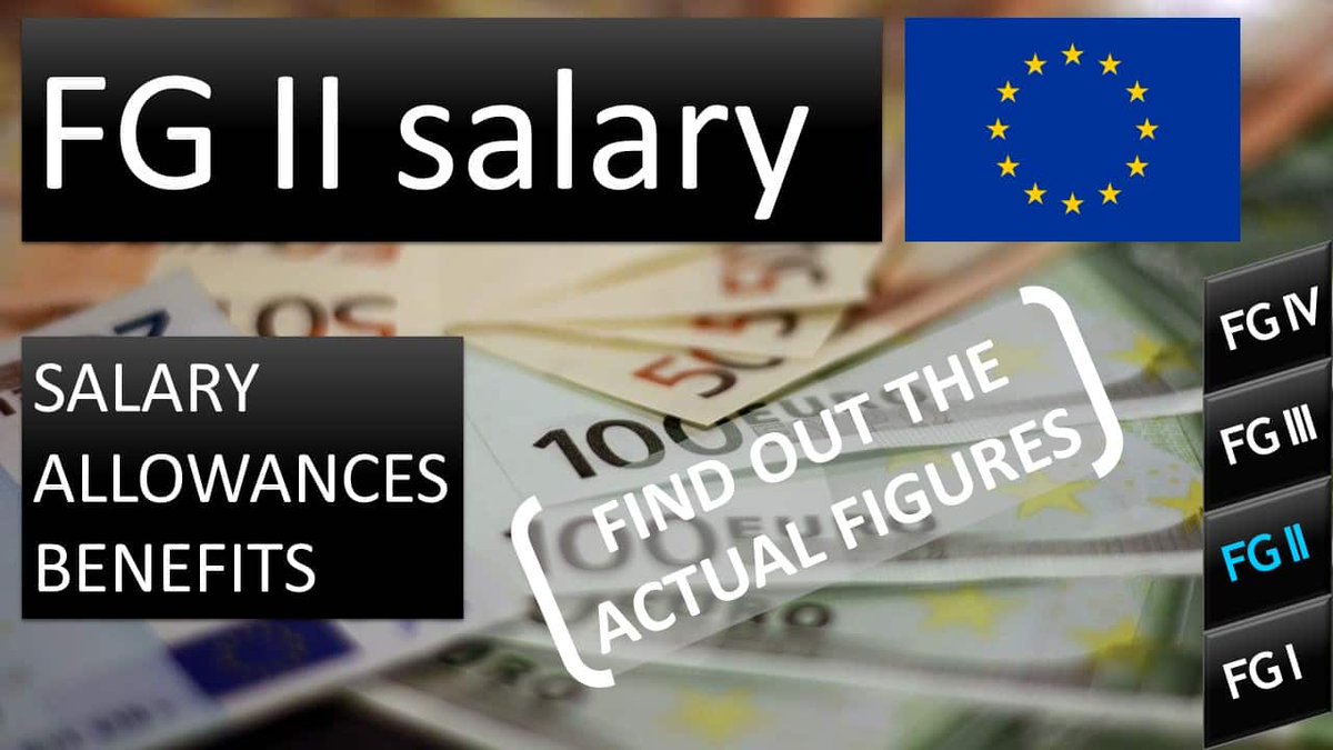 EUemployment's tweet image. Interested in basic pay 💰and the full remuneration package of Contract Agents in function group II (FGII) at the #EuropeanCommission 🇪🇺? 

New article: euemployment.eu/salary-europea…

#FGII #contractagents #EUcareers #EUjobs #workforEU #euemployment #EUagencies