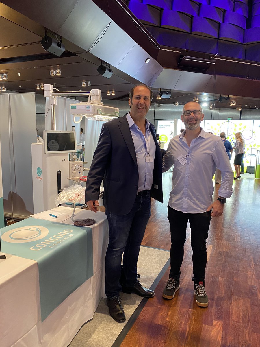 Great to meet our #concordcommunity member <a href="/FloKipfmueller/">FlorianKipfmueller</a> from University hospital Bonn at the #gnpi2022 congress in Aachen this week!