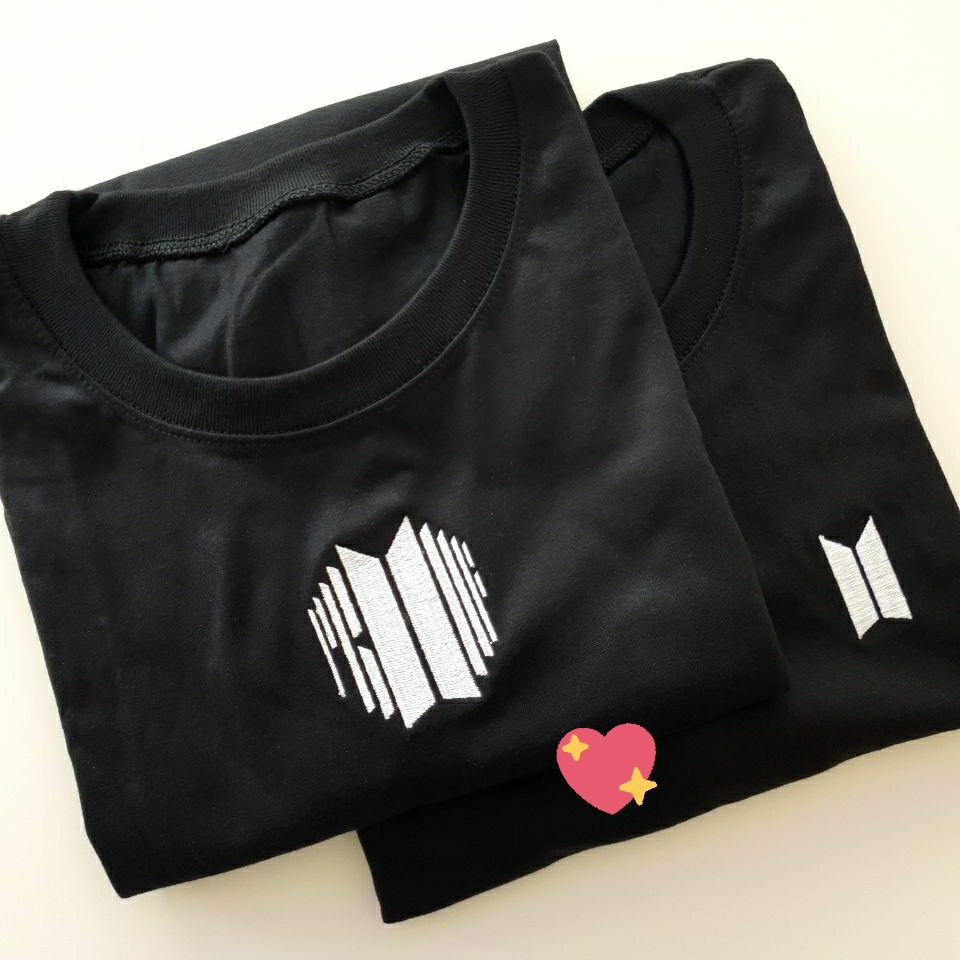 beyondtheshirt's tweet photo. actual photos of the shirts in black shirt-white embroidery (SAMPLES ONLY) 🖤

order here: https://t.co/44RN9BGvVE https://t.co/FSGawborR0