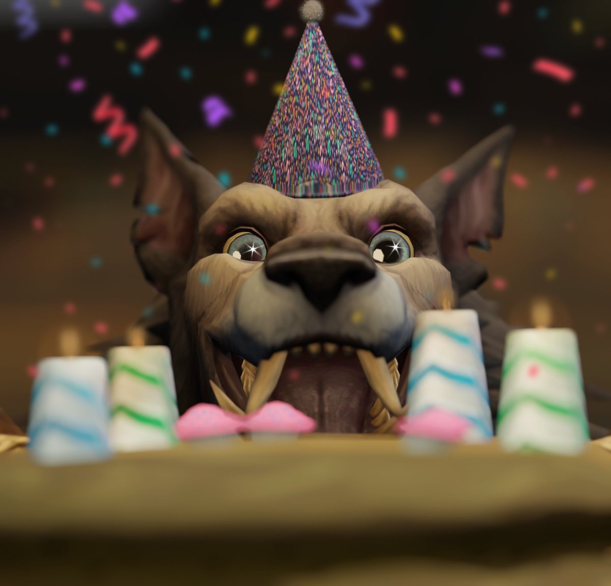 fengnir's tweet photo. It my birthday :D  
🎂🐺🎊 https://t.co/tl5MXCFRPU