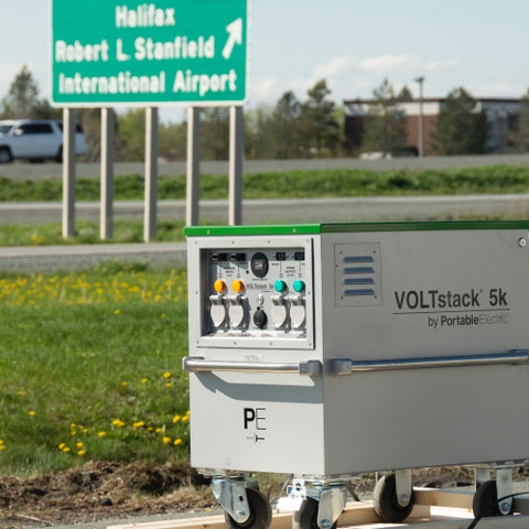 starpwratlantic's tweet photo. #Voltstack 5K, you’ll be #carbon offsetting your flight here in no time!😉 Soon powering film productions, construction sites, events, and more….
#nsfilm #capebretonfilm #screennovascotia #newfoundlandandlabradorfilm #newbrunswickfilm #princeedwardislandfilm #eastcoastfilm https://t.co/Y2UsXw2hUJ