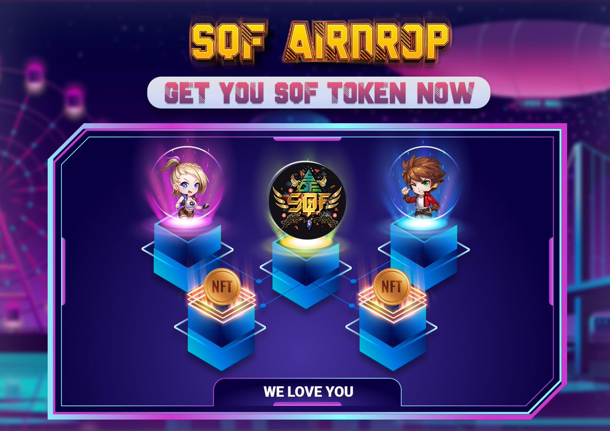 🚀 Airdrop: SQF Game
💰 Value: 100,000 $SQF
👥 Referral: 200,000 $SQF
📅 End Date: 25th May, 2022
🏦 Distribution Date: 15th July, 2022

Talk with the Telegram Bot
t.me/SQFGAME_Airdro…

#Airdrop #Crypto #Airdrops #giveaway