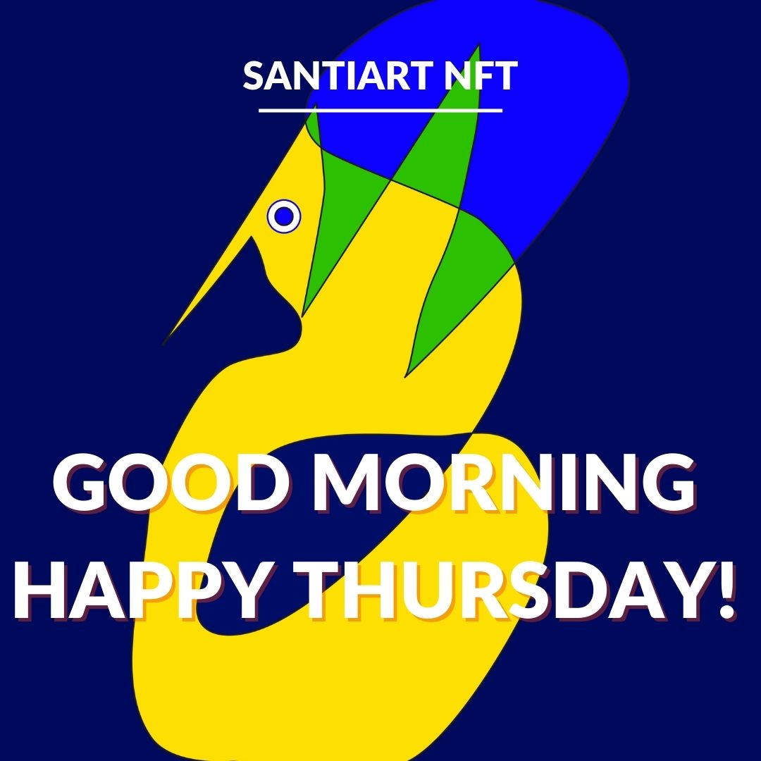 Good morning
Happy Thursday! #NFT #NFTCommunity #nftcollectors 
objkt.com/asset/KT1Jm39Y…