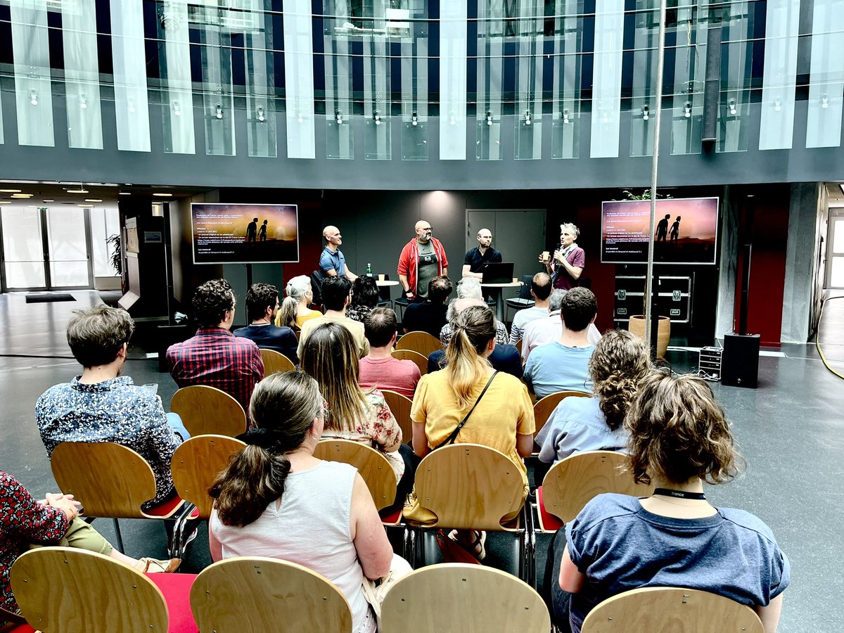 Ateliers de la production #2 à <a href="/radiofrance/">Radio France</a> : on présente les coulisses de la fabrication de Xanadu, podcast <a href="/franceculture/">France Culture</a>, à la fois interactif et immersif #binaural et 5.1.

🎧 radiofrance.fr/franceculture/…