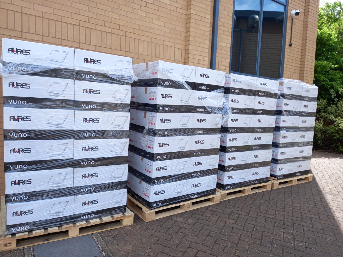 All prepped and ready to be shipped for installation. #epos #hospitality #catering