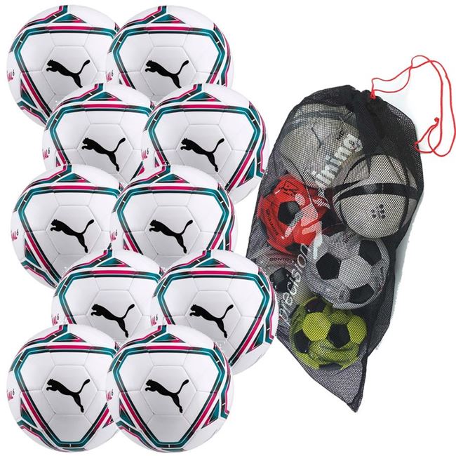 In stock, ready to despatch! Size 4's and 5's available. x10 Puma Final6 training ball with a mesh carry sack for £70.00! Grab them before they're gone: sportingtouch.com/products/puma-… #footballs #trainingballs #teamwear #nonleague #juniorfootball #sundayleague