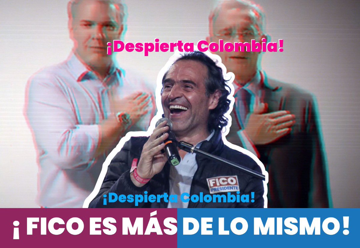 GustavoBolivar's tweet photo. Nunca, en décadas, vi campaña publicitaria más grande para un candidato.
Sin duda, Fico se volará el tope electoral pero tienen CNE.
Lo que veo en mis recorridos por el país y por la web, es impresionante.
Aún así está a 20 puntos de Petro y quedará 3ro.
¡Colombia quiere cambio! https://t.co/rt21LZ0PAJ