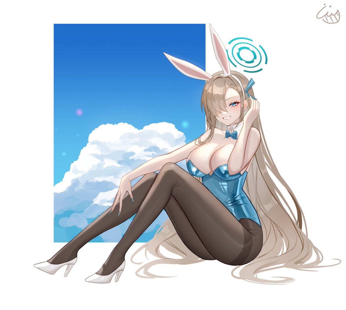 블루아카이브 바니걸 아스나 팬아트
#ブルアカ #블루아카이브 #아스나