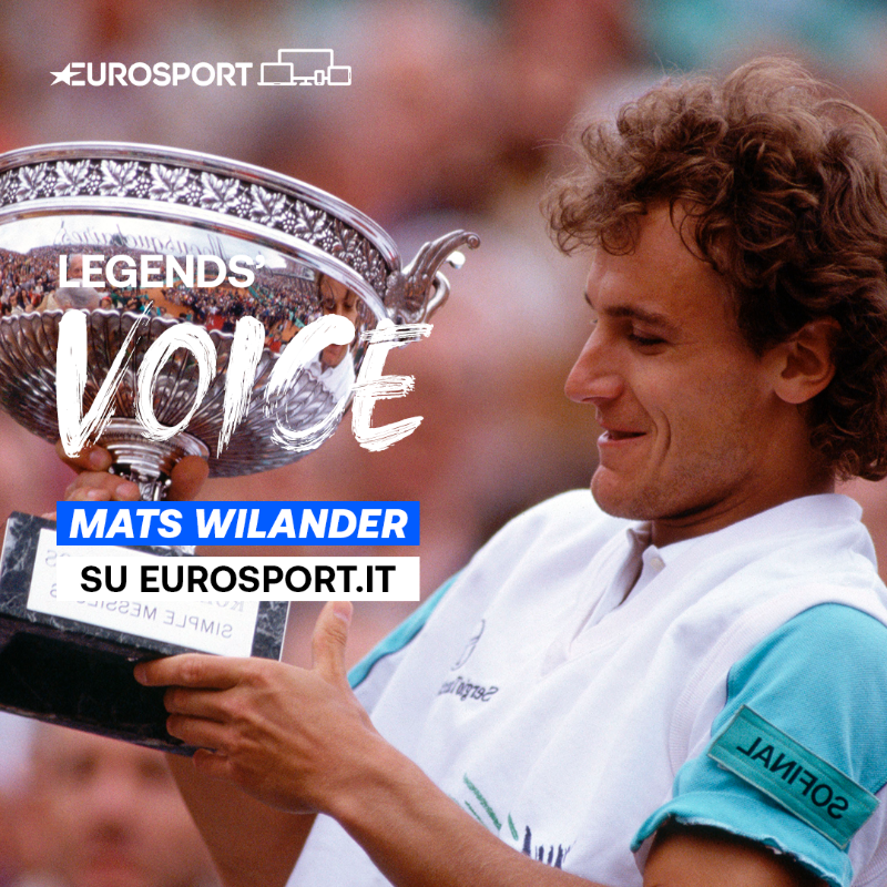 Eurosport_IT's tweet photo. Mats Wilander ripercorre la sua leggendaria corsa al Roland Garros del 1982 in questa puntata di 𝗟𝗲𝗴𝗲𝗻𝗱𝘀' 𝗩𝗼𝗶𝗰𝗲 👀🏆🎾🇫🇷

#EurosportTENNIS | #RolandGarros | #Wilander | #LegendsVoice