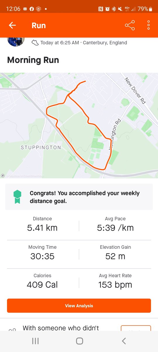 bionic_elbow84's tweet image. Happy with my run this morning, need to Start getting up a bit earlier so I can go a bit longer.
@UKRunChat