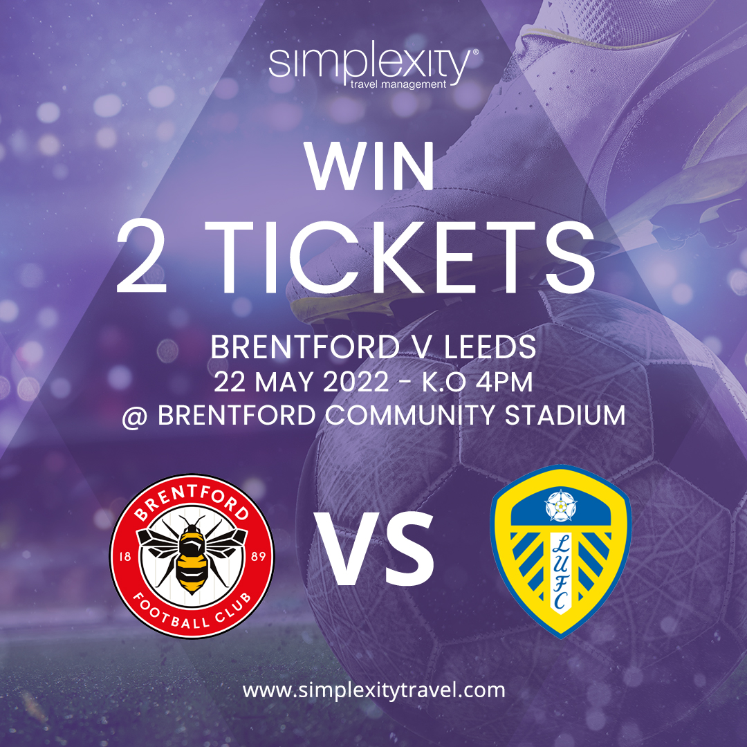 Simplexity Travel (@simplexitytm) on Twitter photo #WIN - Fancy watching the Bees' final match of the season from the comfort of Simplexity Travel's luxury #VIP seats?
There are 4 tickets (2 pairs) up for grabs to see <a href="/BrentfordFC/">Brentford FC</a> take on <a href="/LUFC/">Leeds United (C)</a> on 22/05.
To enter simply..
1. FOLLOW US
2. #RETWEET THIS TWEET
#Competition #WIN - Fancy watching the Bees' final match of the season from the comfort of Simplexity Travel's luxury #VIP seats?
There are 4 tickets (2 pairs) up for grabs to see <a href="/BrentfordFC/">Brentford FC</a> take on <a href="/LUFC/">Leeds United (C)</a> on 22/05.
To enter simply..
1. FOLLOW US
2. #RETWEET THIS TWEET
#Competition