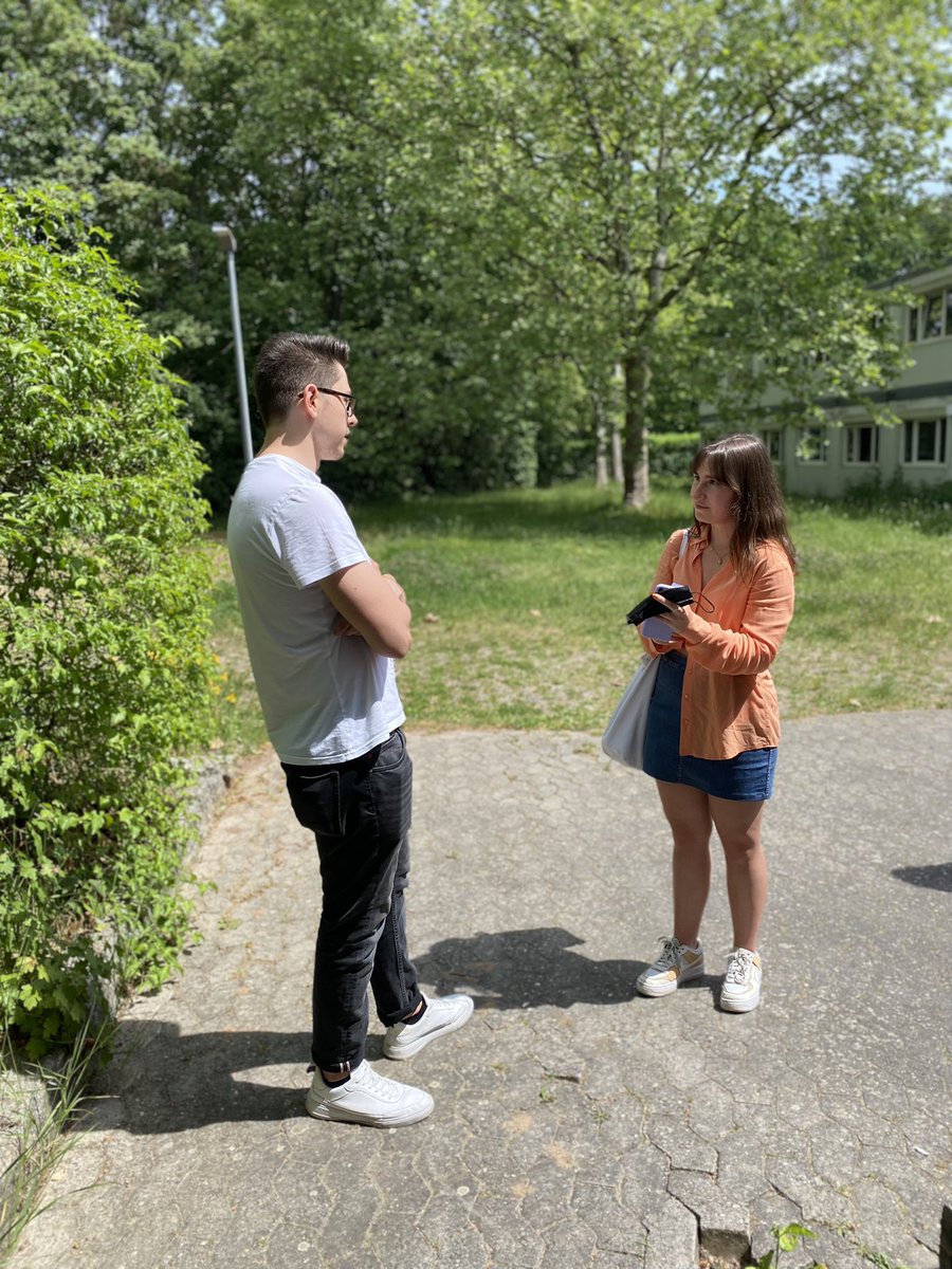 Praktikumsaustausch an der frischen Luft #onkomm #praktikomm