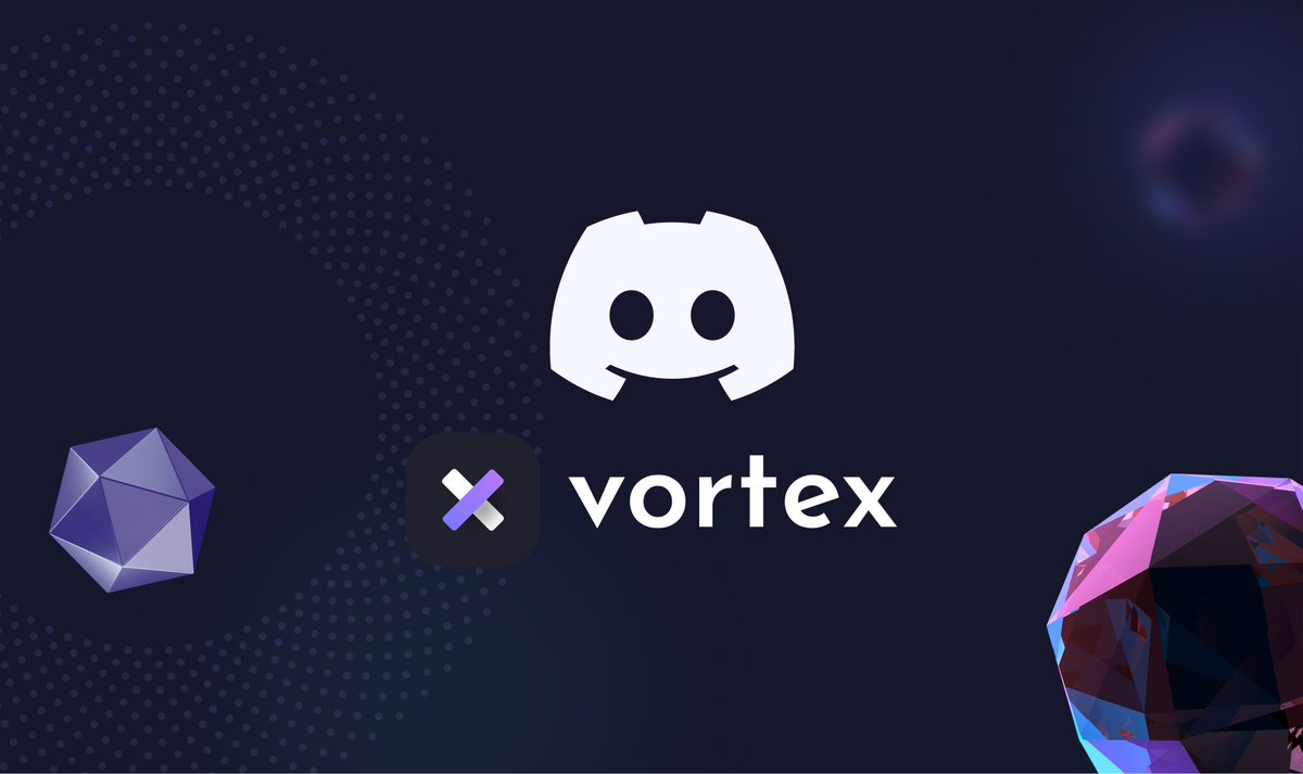 🌀 #Vortex now has its own Discord channel!

👉Join us here: discord.com/invite/CnXXXfn…